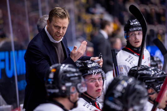 Malmö Redhawks tränare Bert Robertsson