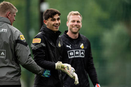 Häckens målvaktstränare Christoffer Källqvist, målvakt