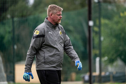 Häckens målvaktstränare Christoffer Källqvist