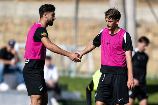 AIKs Ahmad Faqa och Kazper Karlsson