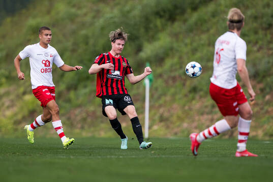 Henrik Skogvold of Fredrikstad and Eric Björkander of