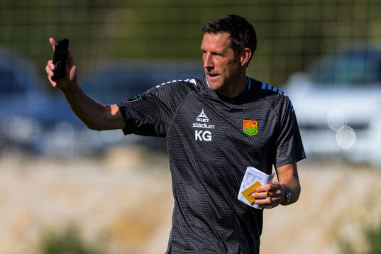 GAIS assisterande tränare Kenneth Gustafsson