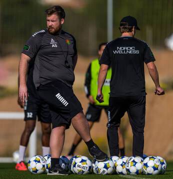 GAIS assisterande tränare Alexander Severin