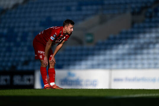Albin Lohikangas of Värnamo nduring the Atlantic Cup