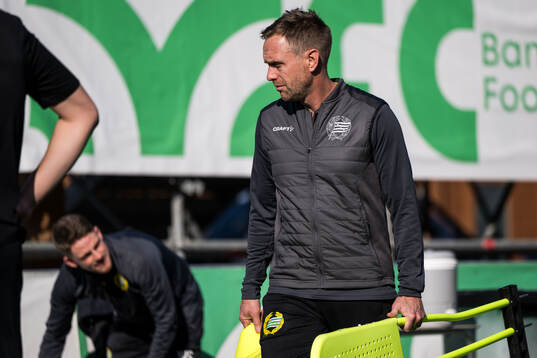 Hammarbys tränare Martin Sjögren