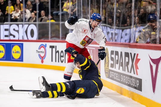 Jacob de la Rose of Sweden and Jan Kostalek of Czech