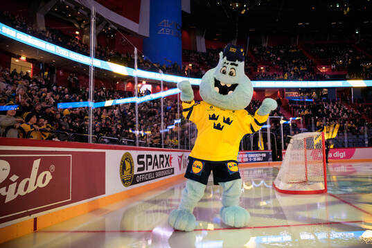 Swedish mascot Puckey