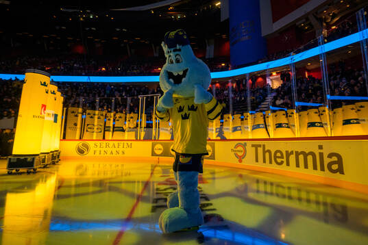Swedish mascot Puckey