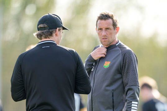 Head coach Fredrik Holmberg and Assistant coach Kenneth