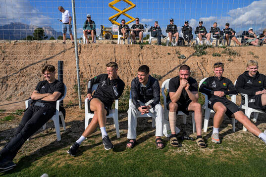 Axel Henriksson, Joackim Åberg, William Milovanovic,