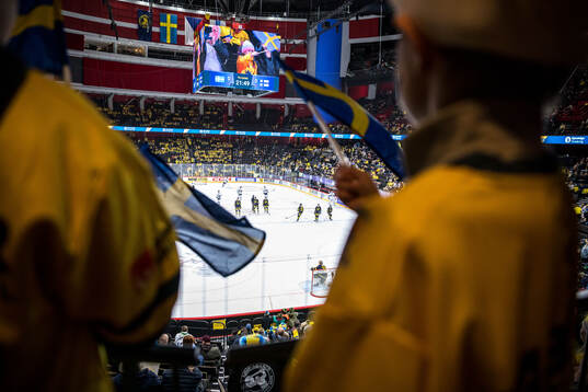 General view of Avicii Arena