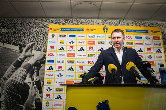 Kim Källström, head of football at the Swedish football federation