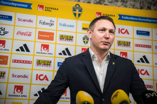 Kim Källström, head of football at the Swedish football federation