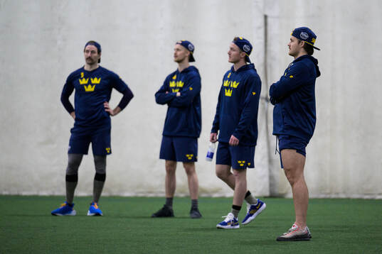 Filip Forsberg, Elias Pettersson, Gustav Nyquist and