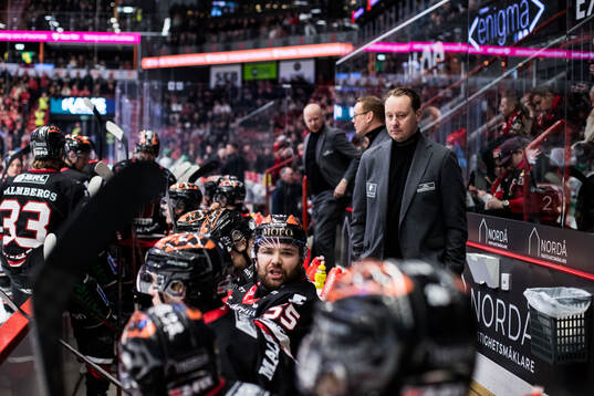 Örebros assisterande tränare Marcus Weinstock