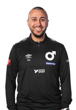 Degerfors assisterande tränare Marwan Salman poserar för ett porträtt den 11 februari 2025 i Degerfors.