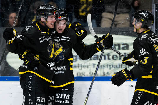 AIKs Daniel Ljungman, Alfred Barklund och Oliver