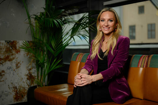 Frida Nordstrand, Programledare, poserar för porträtt