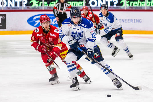 Kalmars Veikko Loimaranta och Karlskogas Gustaf Thorell