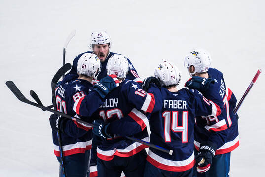 Kyle Connor, J.T. Miller, Matt Boldy, Brock Faber and