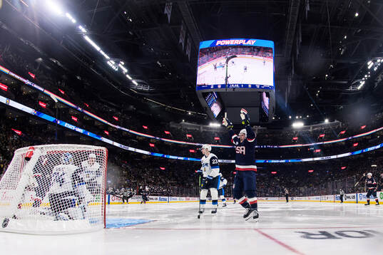 Jake Guentzel of USA celebrates