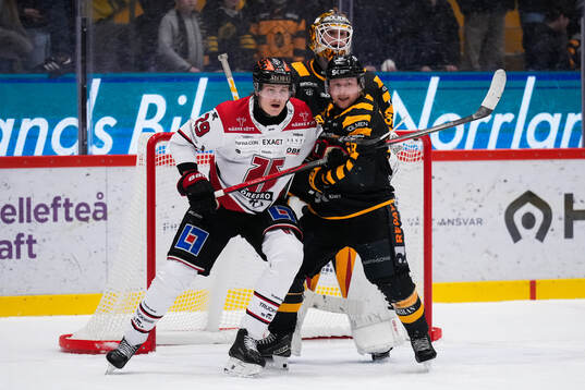 Örebros Niklas Nilsson och Skellefteås Oskar Nilsson