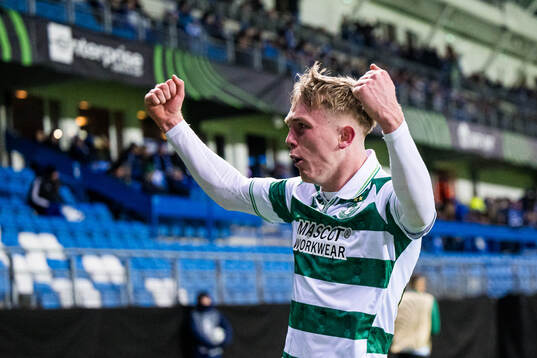 Michael Noonan of Shamrock Rovers celebrates