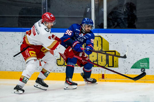 Kalmars Albin Nilsson och Oskarshamns Kevin Karlsson