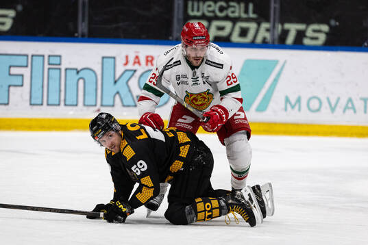 AIKs Macoy Erkamps och Moras Johan Persson