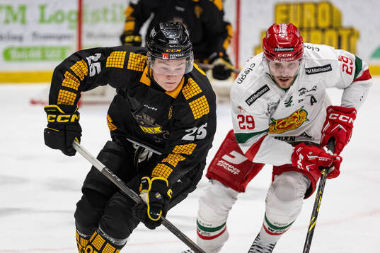 AIKs Theo Hårdstam och Moras Johan Persson