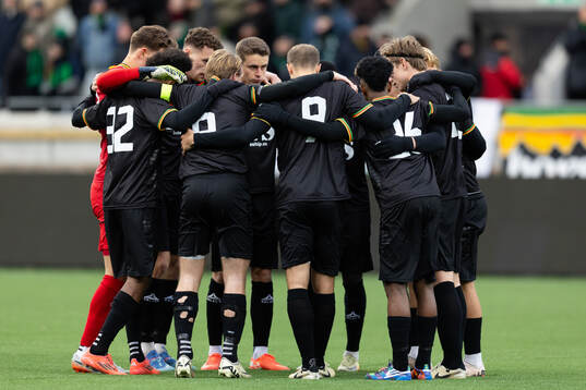 GAIS spelare samlade