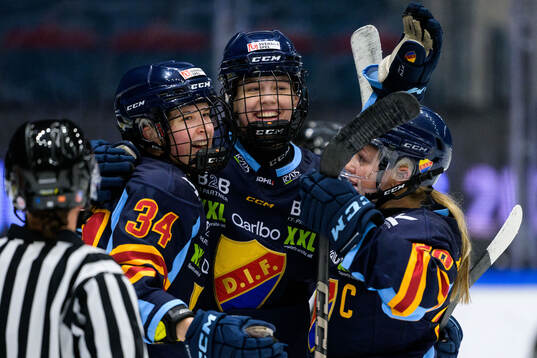 Djurgårdens Tereza Plosova, Tereza Pistekova och Brette