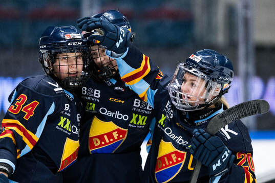 Djurgårdens Tereza Pistekova, Tereza Plosova och Brette