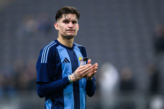 Djurgårdens Nino Zugelj jublar