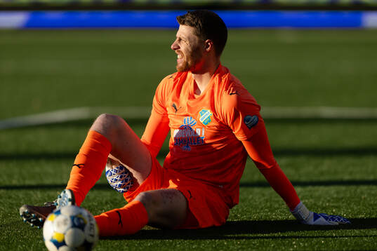 IK Oddevolds målvakt Armin Ibrahimovic