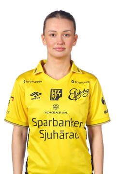 Elfsborgs Elin Johansson poserar för ett porträtt den 17 februari 2025 i Borås.