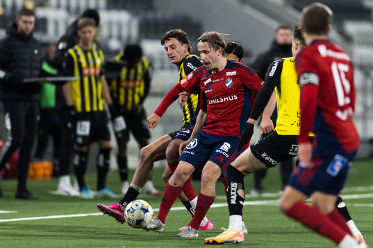 Häckens Silas Andersen och Östers David Seger