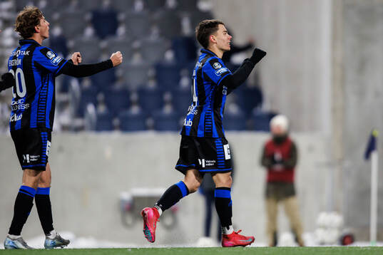 Sirius Leo Walta jublar efter 1-0