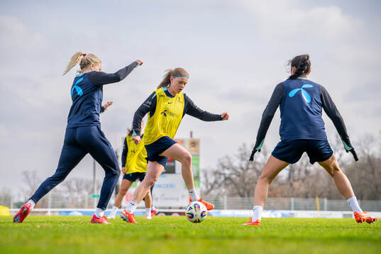 Signe Gaupset of the Norwegian women's national football