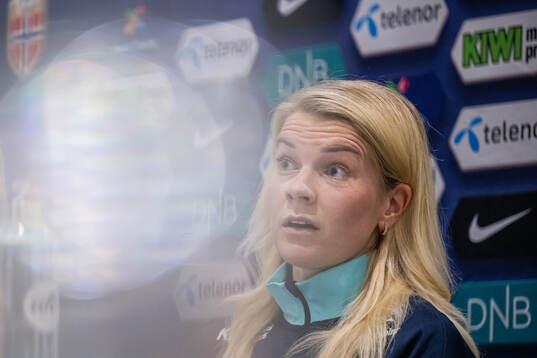 Ada Hegerberg of the Norwegian women's national football