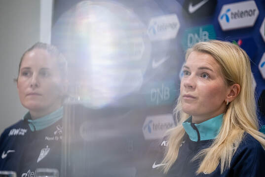 Ada Hegerberg of the Norwegian women's national football