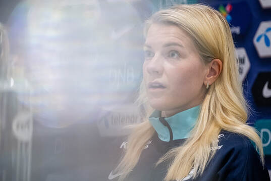 Ada Hegerberg of the Norwegian women's national football