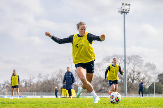 Marthine Østenstad of the Norwegian women's national