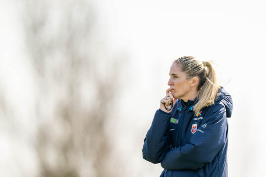 Gemma Grainger, head coach of the Norwegian women's national football team,