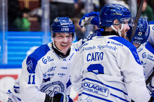 Leksands Martin Karlsson jublar