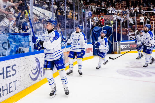 Leksands Martin Karlsson jublar