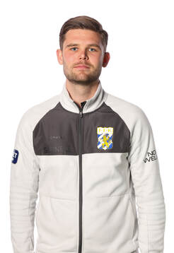 IFK Göteborgs analytiker Liam Wohlén poserar för ett porträtt den 20 februari 2025 i Göteborg.