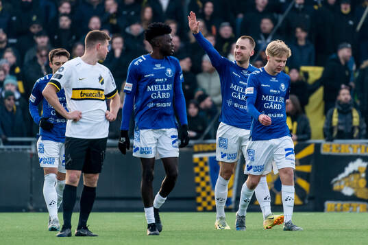 Trelleborgs Filip Bohman jublar