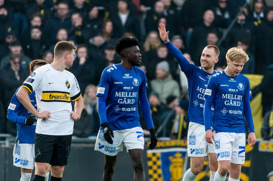 Trelleborgs Filip Bohman jublar