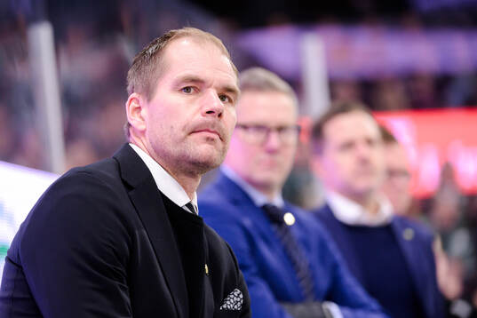 Färjestads tränare Thomas Mitell